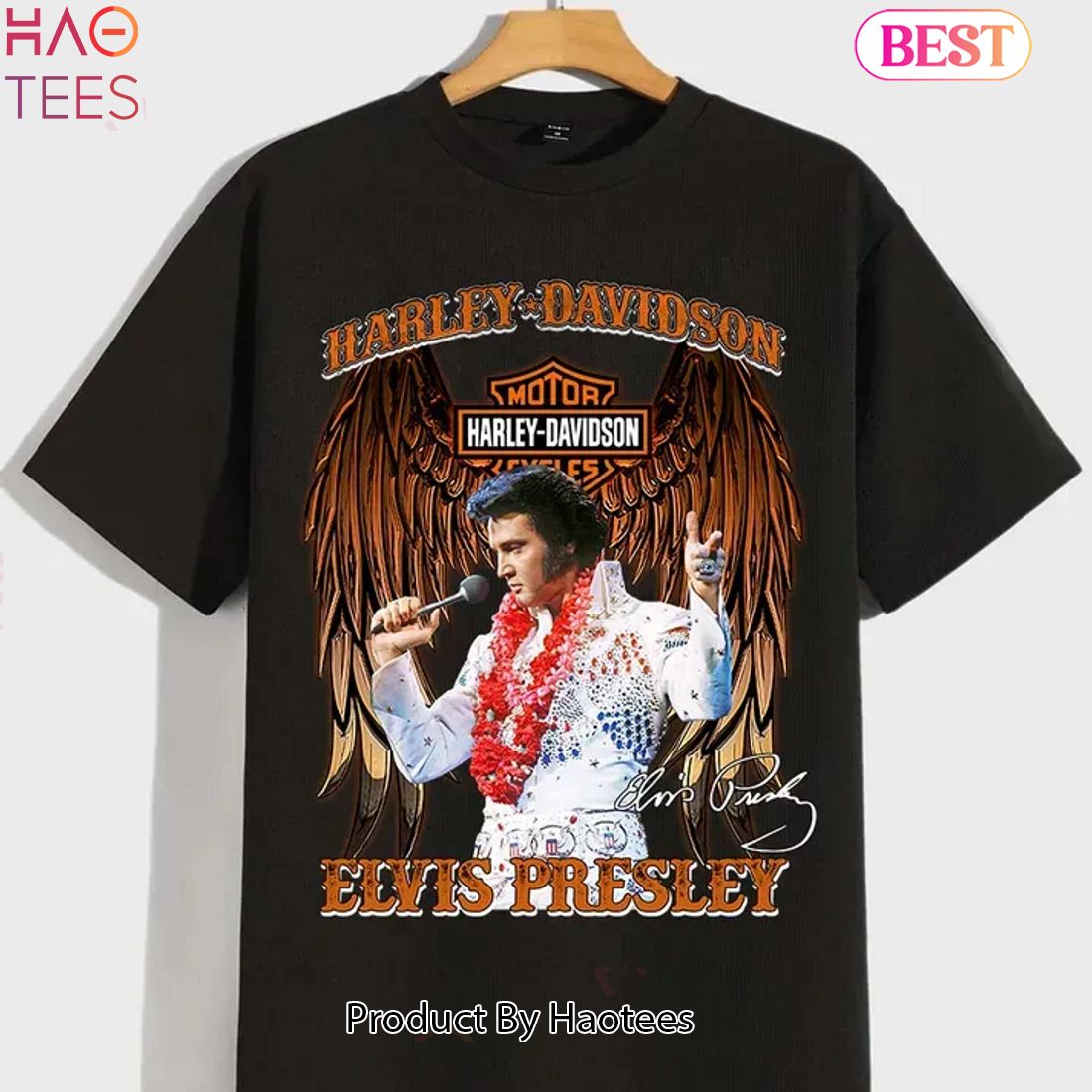 NEW Harley-Davidson Collab Elvis Presley Unisex T-shirt