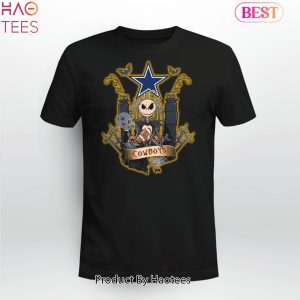 NEW Jack Skellington Halloween Dallas Cowboys Fan Unisex T-Shirt