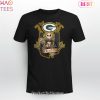 NEW Jack Skellington Halloween Green Bay Packers Fan Unisex T-Shirt