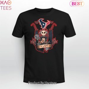 NEW Jack Skellington Halloween Houston Texans Fan Unisex T-Shirt