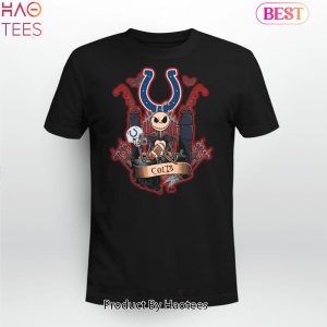 NEW Jack Skellington Halloween Indianapolis Colts Fan Unisex T-Shirt