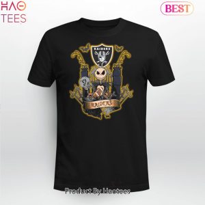 NEW Jack Skellington Halloween Las Vegas Raiders Fan Unisex T-Shirt