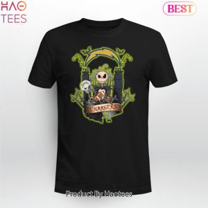 NEW Jack Skellington Halloween Los Angeles Chargers Fan Unisex T-Shirt