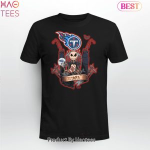 NEW Jack Skellington Halloween Tennessee Titans Fan Unisex T-Shirt