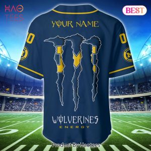 NEW NCAA Michigan Wolverines Baseball Jersey