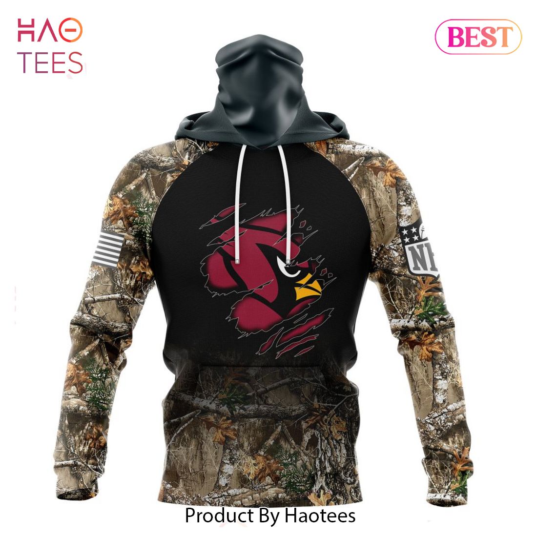 NEW NFL Arizona Cardinals Special Camo Hunting Design Hoodie NEW NFL Arizona Cardinals Special Camo Hunting Design Hoodie