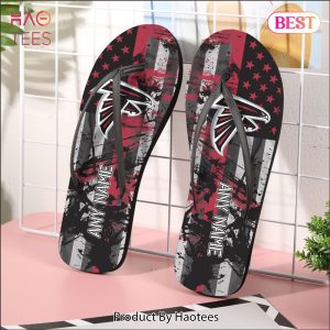 NEW NFL Atlanta Falcons Special Flip Flops For Independence Day Hoodie
