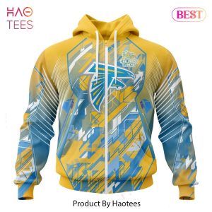 NEW NFL Atlanta Falcons _ Specialized Design Fearless Against Childhood Cancers Hoodie