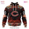 NEW NFL Chicago Bears Special Native Costume Design Hoodie