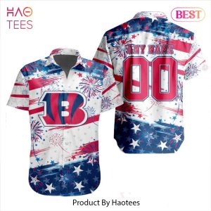 NEW NFL Cincinnati Bengals Special Design For Independence Day 4th Of July Hoodie