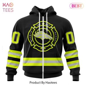 NEW NFL Denver Broncos Special FireFighter Uniform Design Hoodie