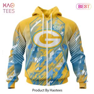 NEW NFL Green Bay Packers _ Specialized Design Fearless Against Childhood Cancers Hoodie