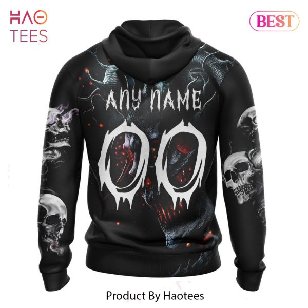 NEW NFL Houston Texans Special Skull Art Design Hoodie