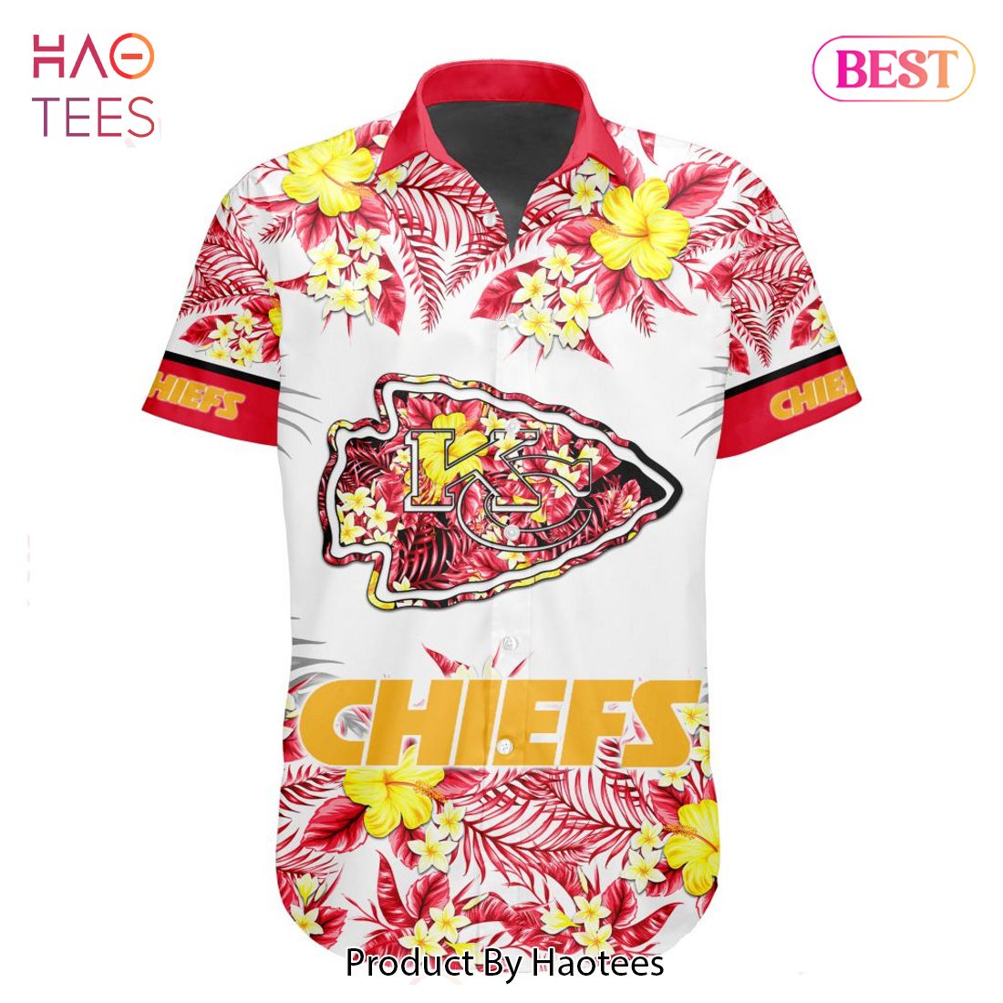 Kansas City Chiefs Hawaiian Button Up Shirt