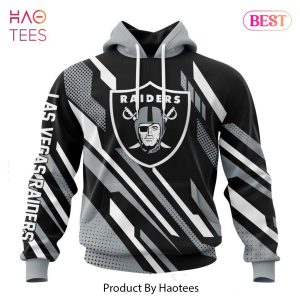 NEW NFL Las Vegas Raiders Special MotoCross Concept Hoodie