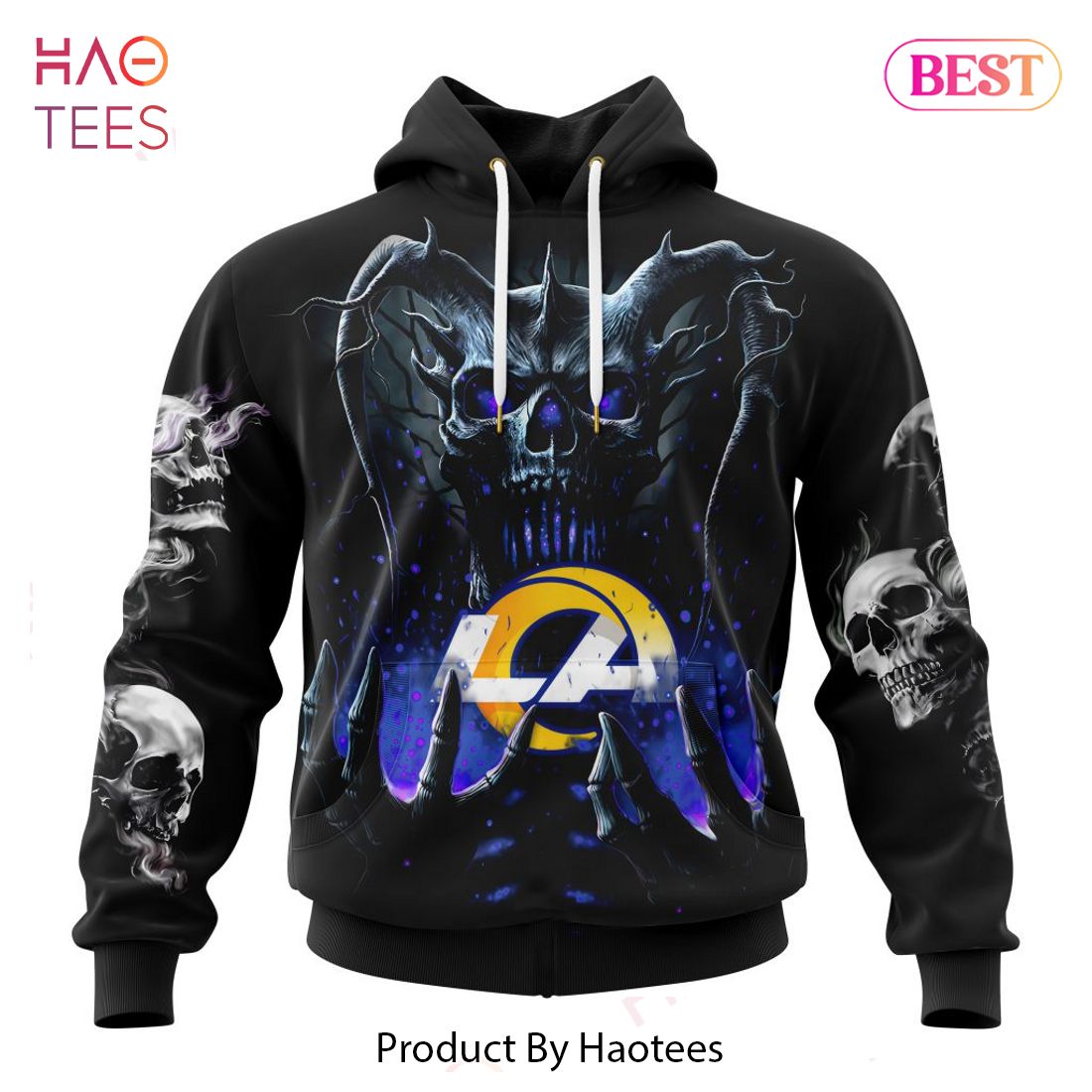 NFL Los Angeles Rams USA 3D Hoodie All Over Printed Los Angeles Rams  Father's Day Gifts - T-shirts Low Price