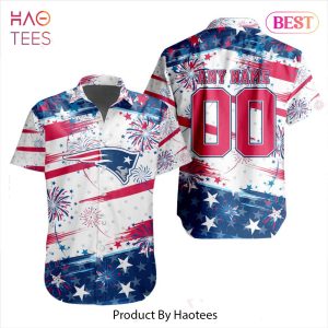 NEW NFL New England Patriots Special Design For Independence Day 4th Of July Hoodie