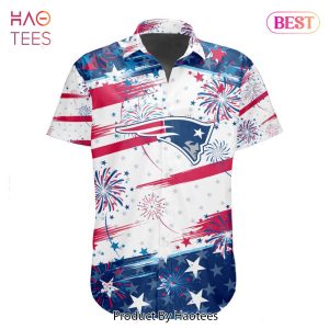 NEW NFL New England Patriots Special Design For Independence Day 4th Of July Hoodie