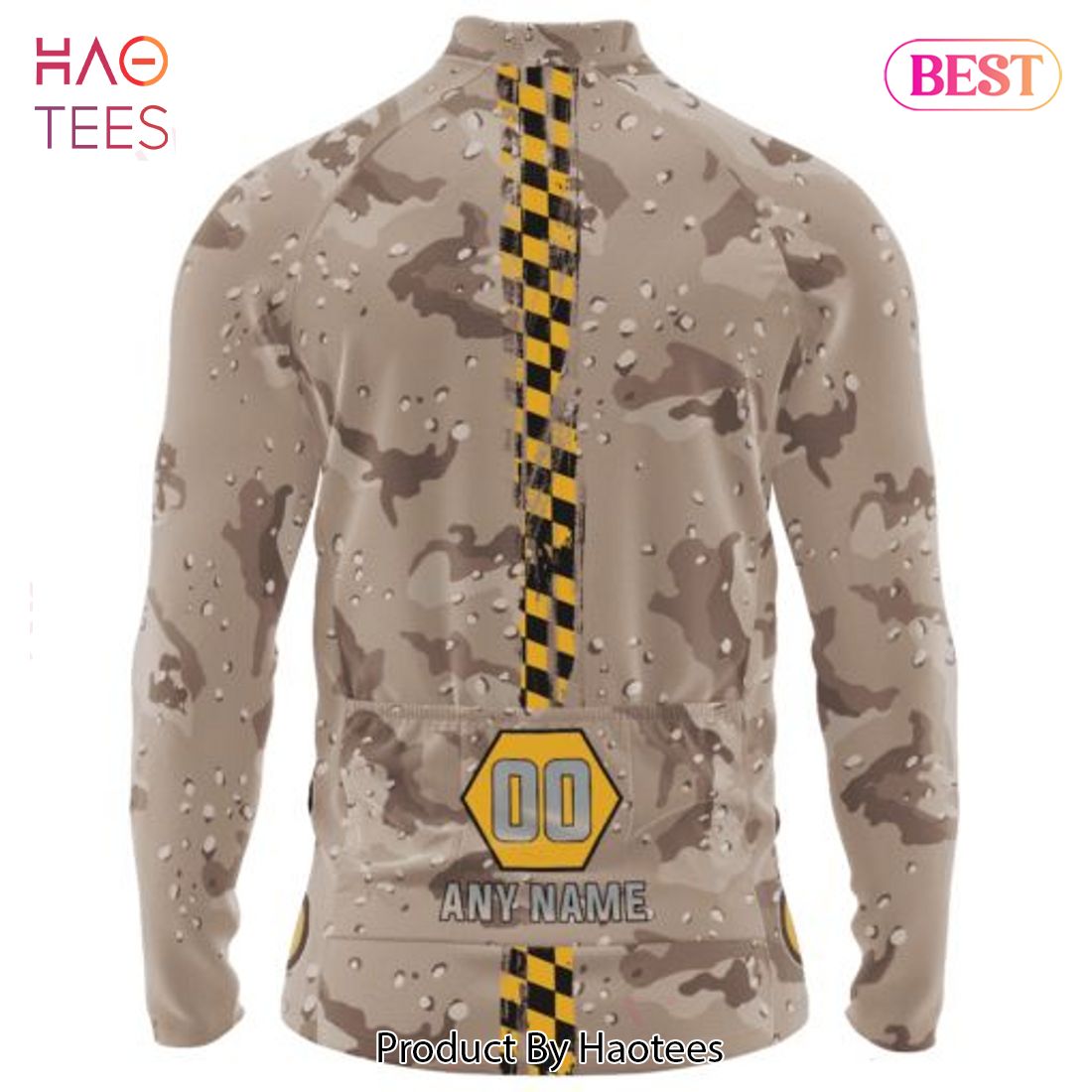 THE BEST NFL Pittsburgh Steelers Special Camo Design Cycling Jersey Hoodie