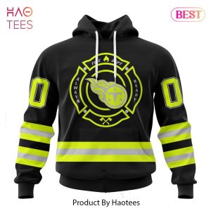 NEW NFL Tennessee Titans Special FireFighter Uniform Design Hoodie