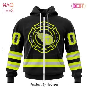 NEW NFL Tennessee Titans Special FireFighter Uniform Design Hoodie