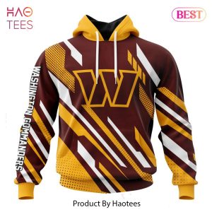 NEW NFL Washington Commanders Special MotoCross Concept Hoodie