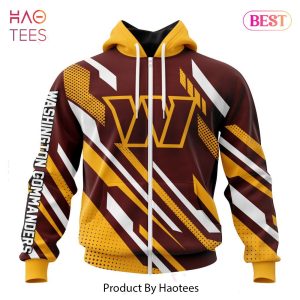 NEW NFL Washington Commanders Special MotoCross Concept Hoodie