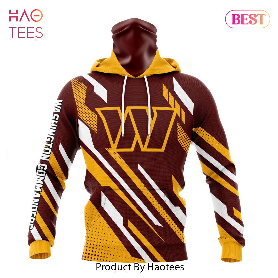 NEW NFL Washington Commanders Special MotoCross Concept Hoodie NEW NFL Washington Commanders Special MotoCross Concept Hoodie