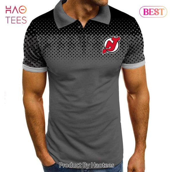 NEW NHL New Jersey Devils Special Multi Color Polo