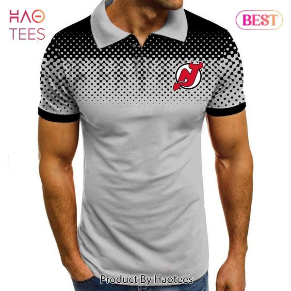 NEW NHL New Jersey Devils Special Multi Color Polo