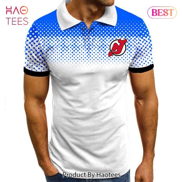 NEW NHL New Jersey Devils Special Multi Color Polo