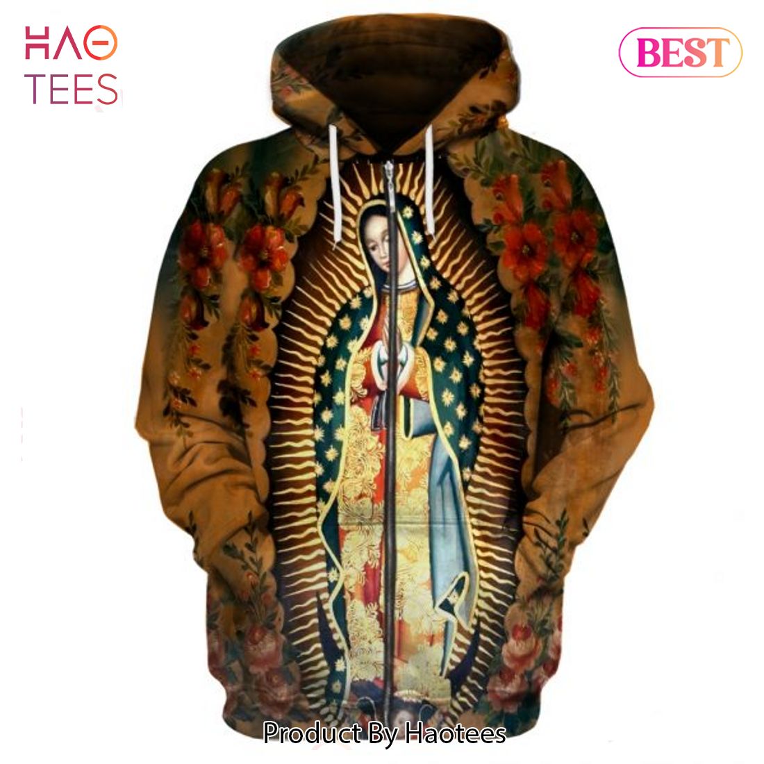 NEW Original Of Guadalupe Virgin Mary 3D Printing Limited Edition Hoodie Long Sleeve Tshirt Hoodie NEW Original Of Guadalupe Virgin Mary 3D Printing Limited Edition Hoodie Long Sleeve Tshirt Hoodie