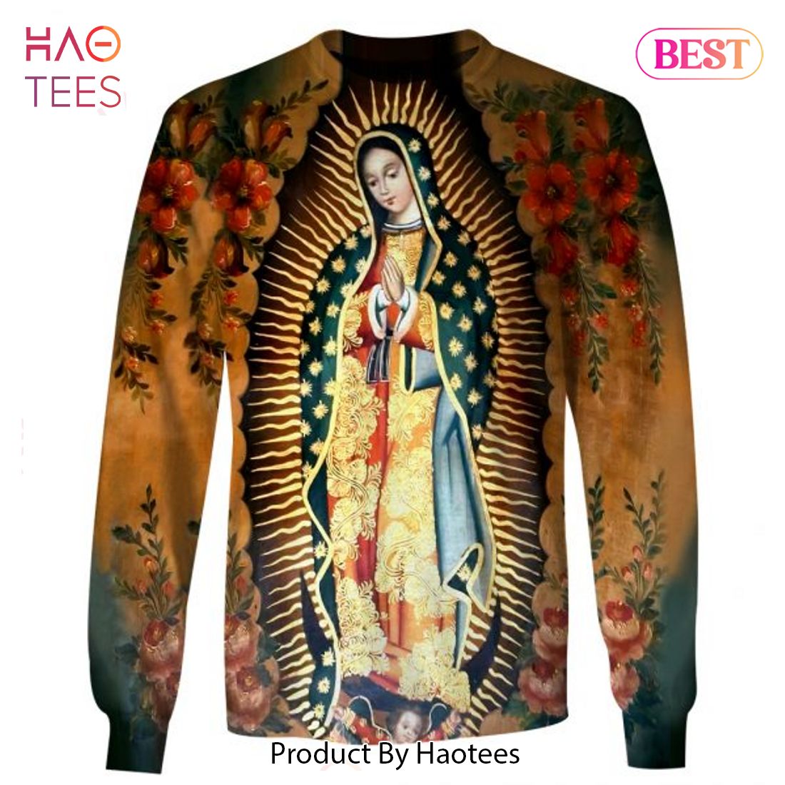 NEW Original Of Guadalupe Virgin Mary 3D Printing Limited Edition Hoodie Long Sleeve Tshirt Hoodie NEW Original Of Guadalupe Virgin Mary 3D Printing Limited Edition Hoodie Long Sleeve Tshirt Hoodie