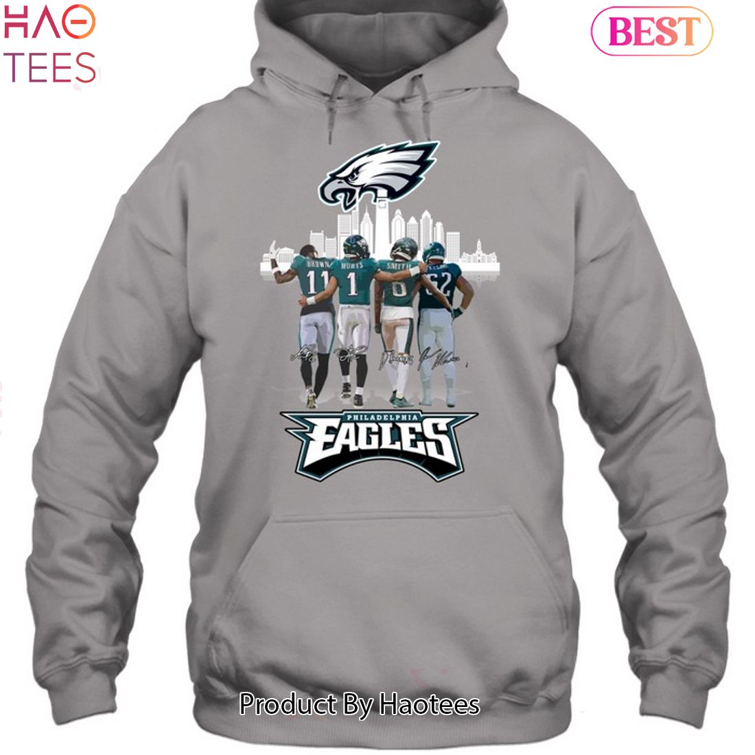 Best Dad Ever Philadelphia Eagles Father's Day T-Shirt Sweatshirt Hoodie