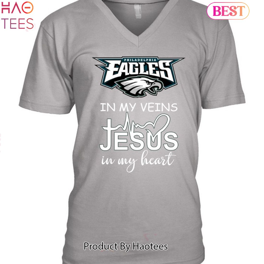 NEW Philadelphia Eagles In My Veins Unisex T-Shirt