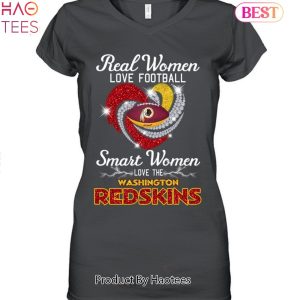NEW Real Women Love Football Washington Redskins Unisex T-Shirt