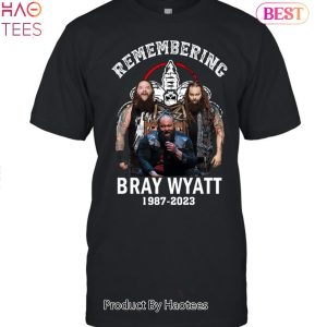 NEW Remembering Bray Wyatt 1987-2023 Unisex T-Shirt