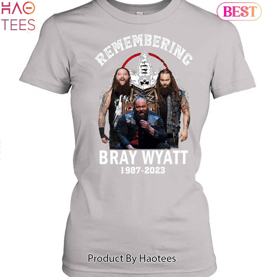 NEW Remembering Bray Wyatt 1987-2023 Unisex T-Shirt NEW Remembering Bray Wyatt 1987-2023 Unisex T-Shirt