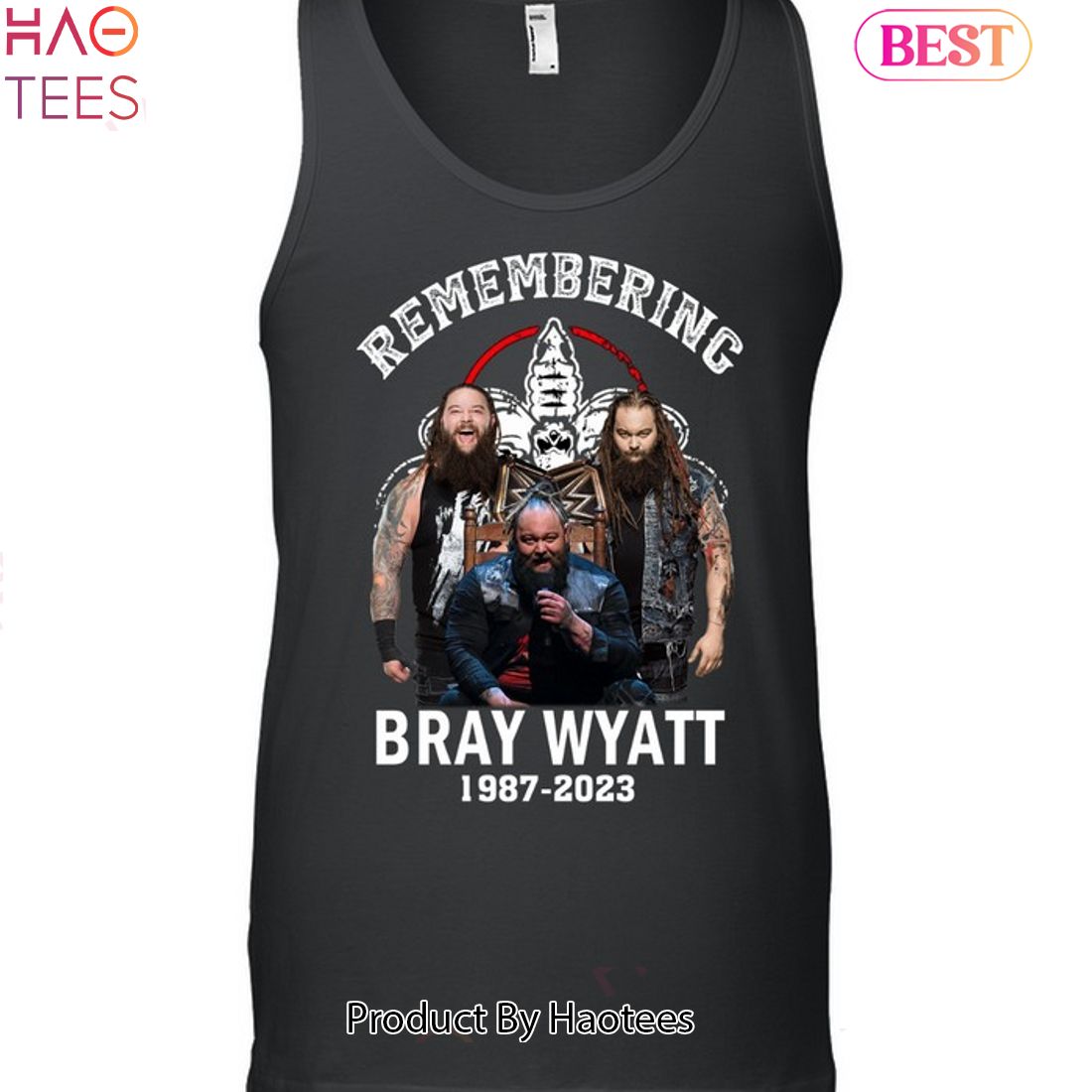 NEW Remembering Bray Wyatt 1987-2023 Unisex T-Shirt NEW Remembering Bray Wyatt 1987-2023 Unisex T-Shirt