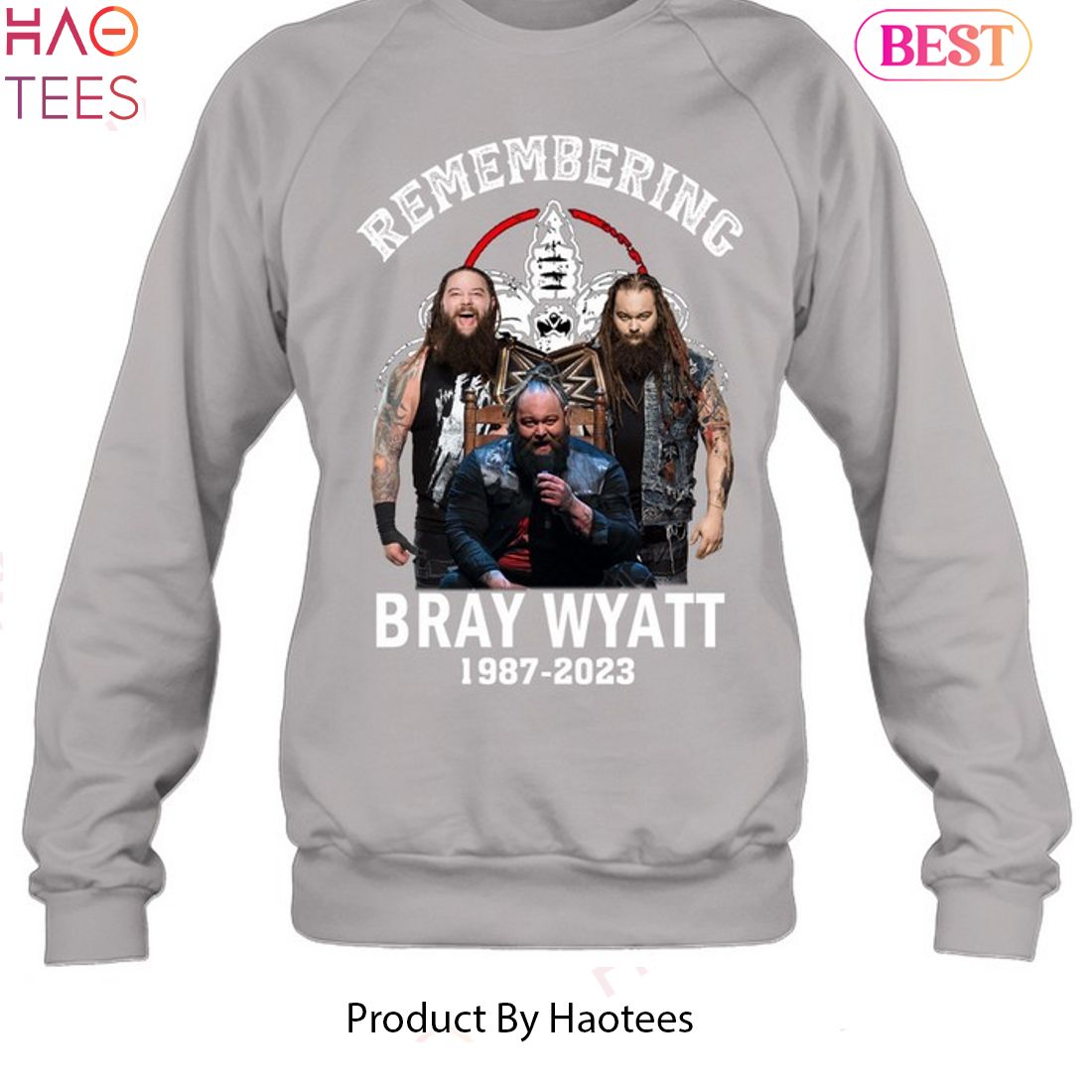 NEW Remembering Bray Wyatt 1987-2023 Unisex T-Shirt NEW Remembering Bray Wyatt 1987-2023 Unisex T-Shirt