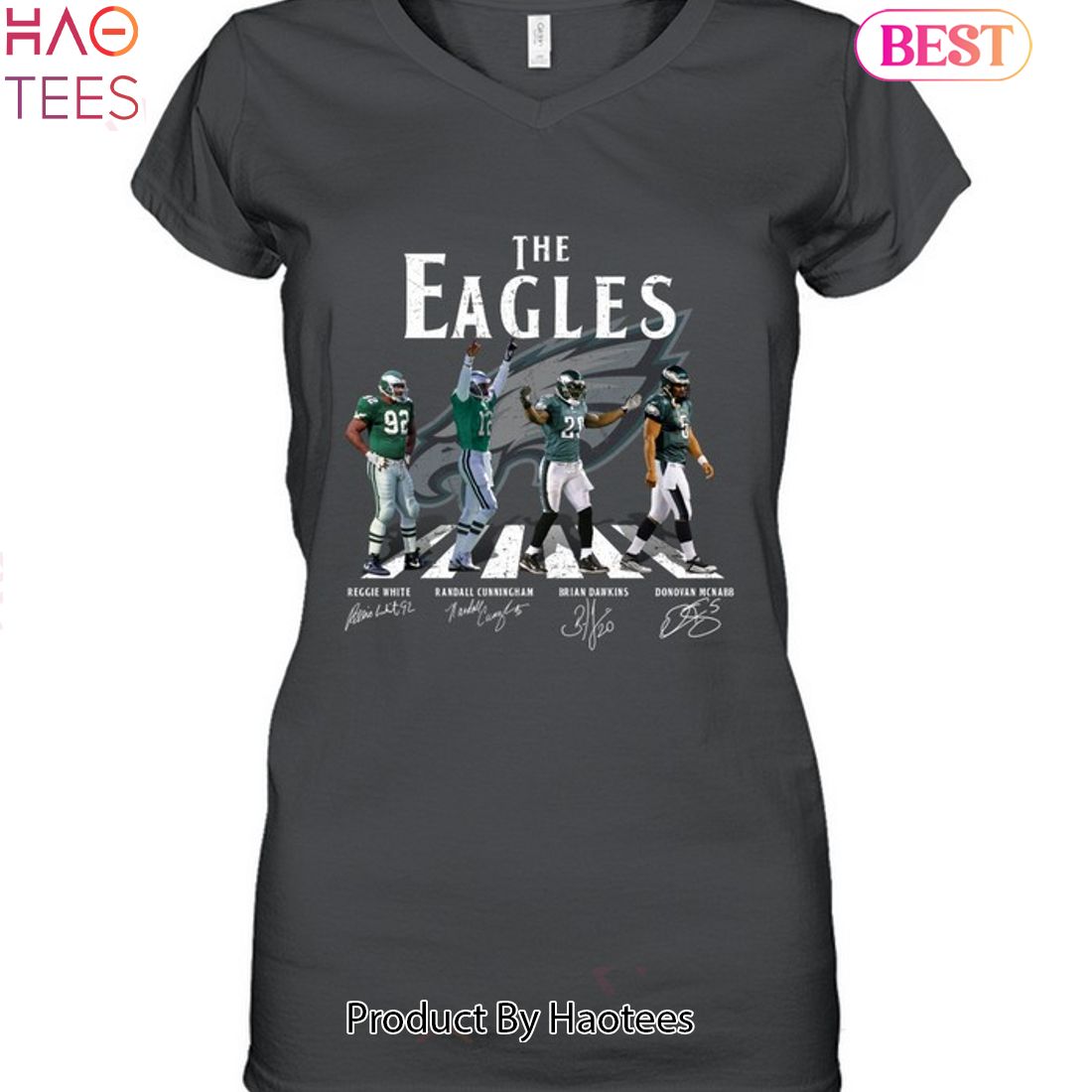 Women's Vintage Philadelphia Eagles Oversized NFL T-Shirt Dress M