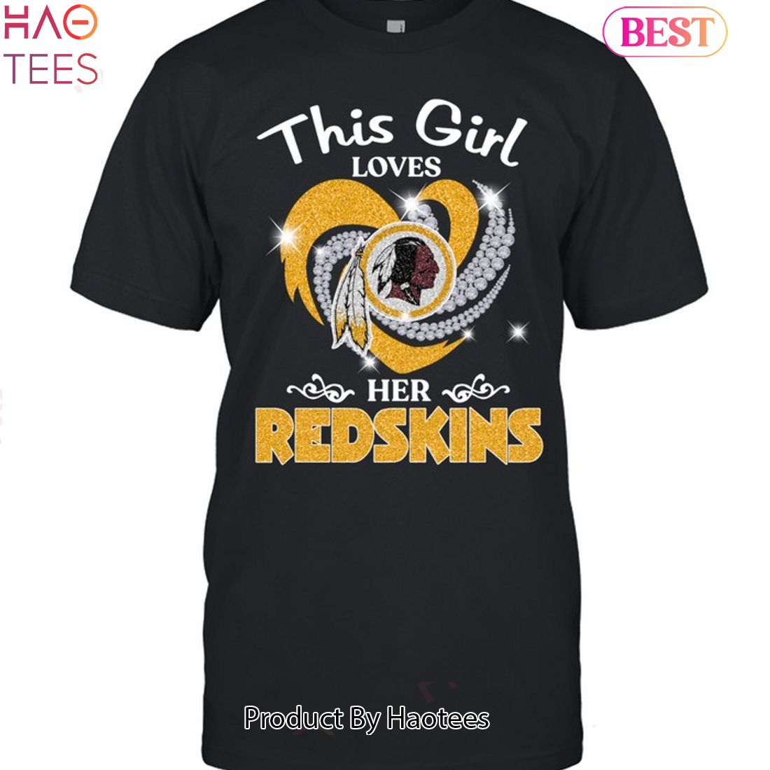 Redskins t sales shirts for women