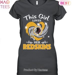 NEW This Girl Love Her Washington Redskins Unisex T-Shirt