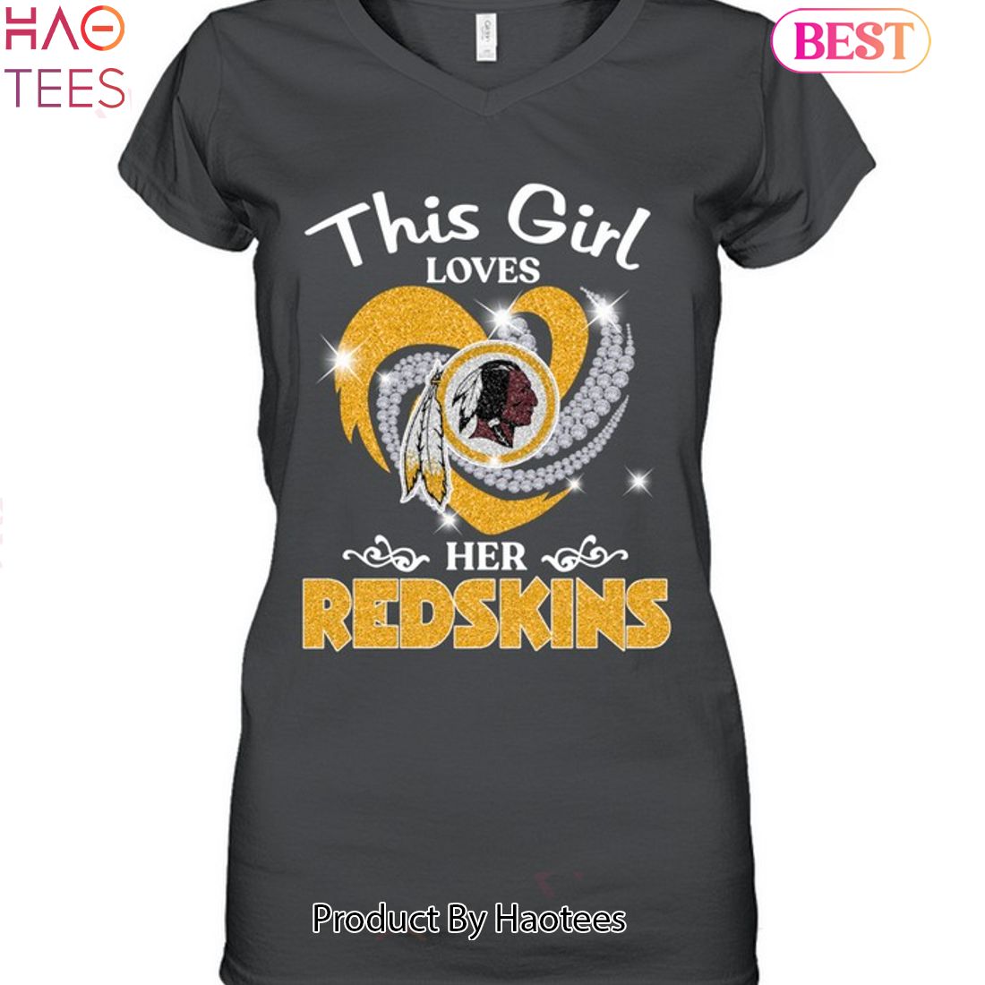 Washington Redskins Just A Girl In Love With Her Redskins T-Shirts