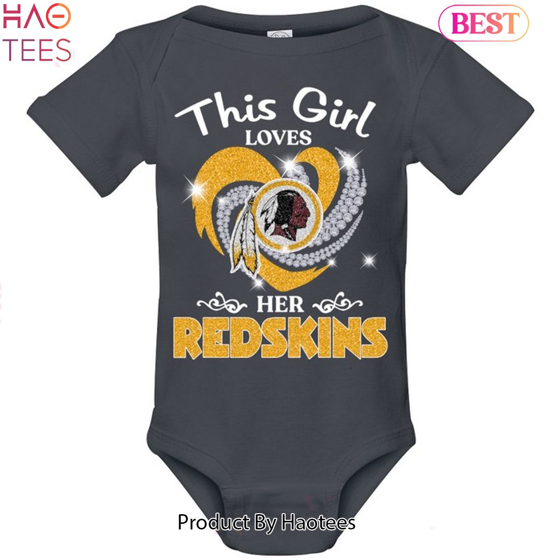 This Girl Love Her Washington Redskins Shirt Sweatshirt Hoodie