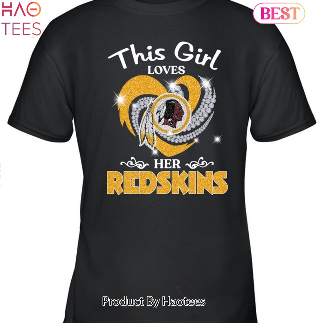 NEW This Girl Love Her Washington Redskins Unisex T-Shirt NEW This Girl Love Her Washington Redskins Unisex T-Shirt