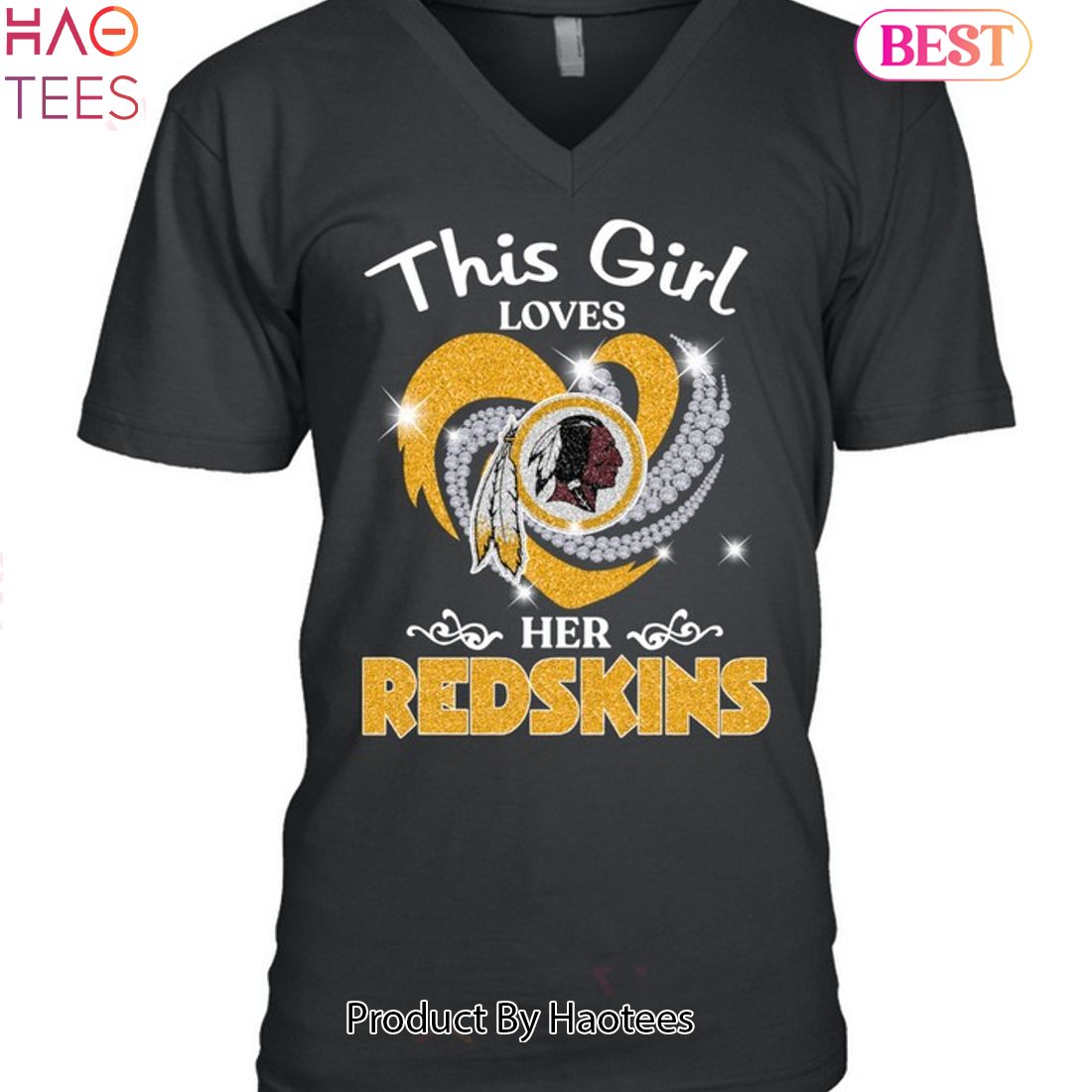 NEW This Girl Love Her Washington Redskins Unisex T-Shirt NEW This Girl Love Her Washington Redskins Unisex T-Shirt