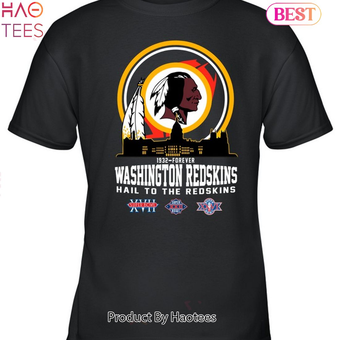NEW Washington Redskins 1932-Forever Hail To The Redskins Unisex T-Shirt NEW Washington Redskins 1932-Forever Hail To The Redskins Unisex T-Shirt