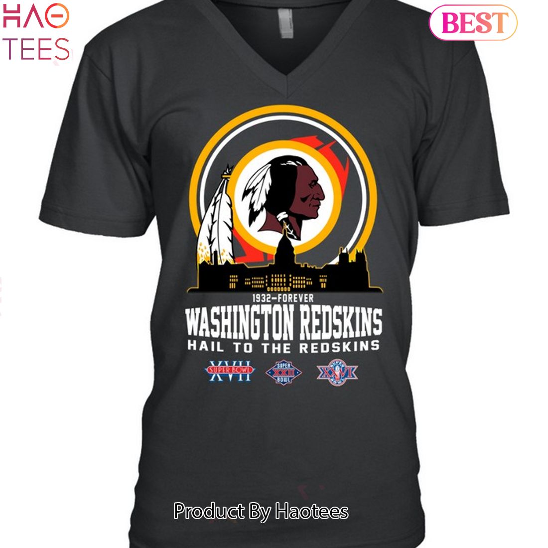NEW Washington Redskins 1932-Forever Hail To The Redskins Unisex T-Shirt NEW Washington Redskins 1932-Forever Hail To The Redskins Unisex T-Shirt