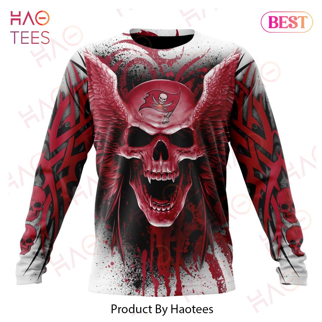 NFL Tampa Bay Buccaneers Special Kits With Skull Art 3D Hoodie NFL Tampa Bay Buccaneers Special Kits With Skull Art 3D Hoodie